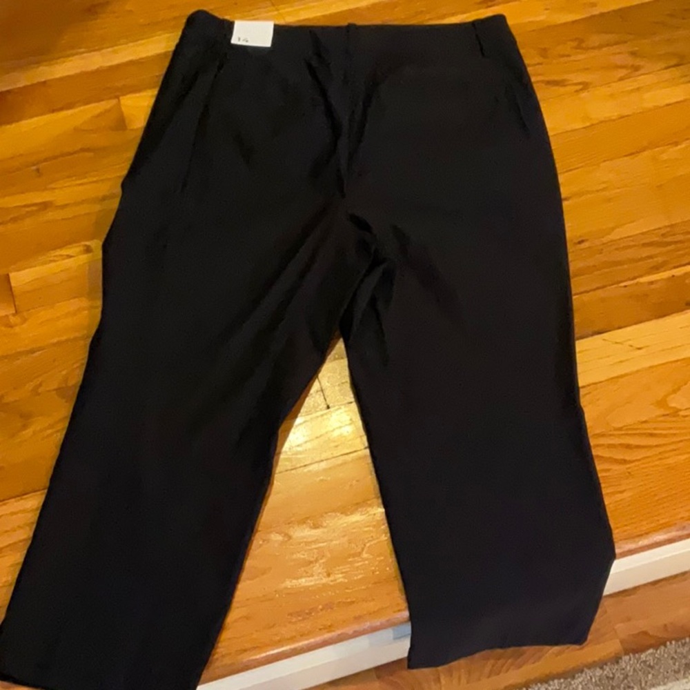 Woman’s Black Capris - Slim Capri - Size 14 - Picture 3 of 7